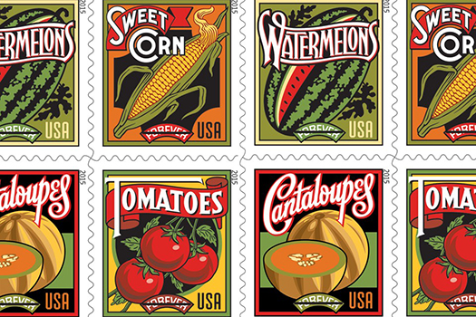 Michael Doret Postage Stamps