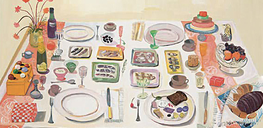 Maira Kalman illustration for Food Rules